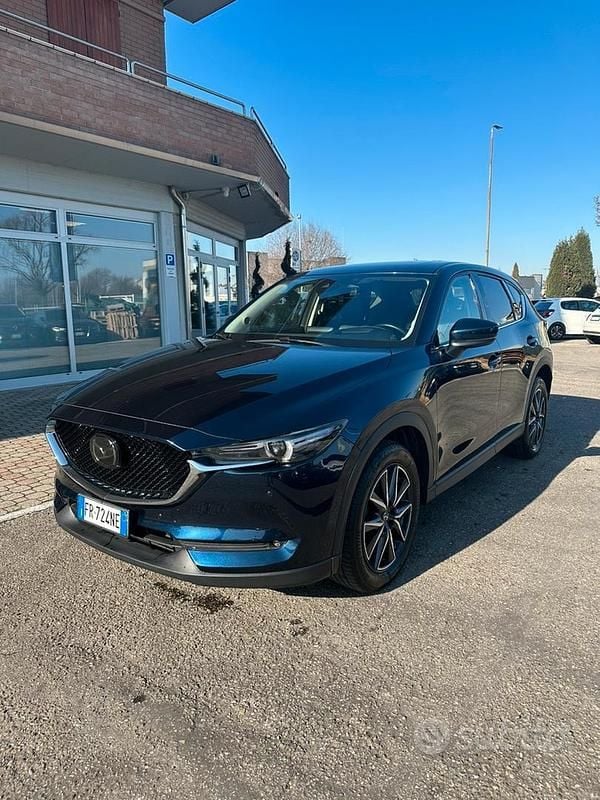 Usata Mazda CX-5 Exclusive 175 CV (128 kW) 2018 Blu SUV