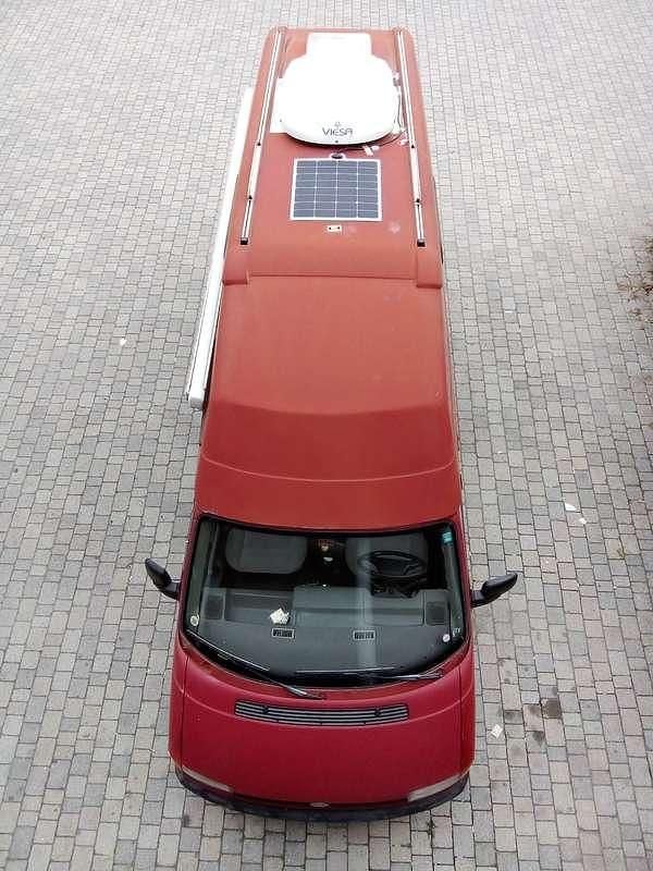 Usata VW T4 Karmann 77 CV (56 kW) 1994 Rosso Furgone