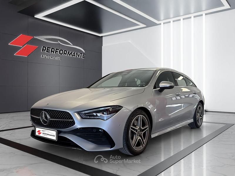Usata Mercedes CLA180 Shooting Brake AMG line 163 CV (119 kW) 2024 Argento Station wagon