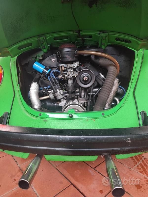 Usata VW Beetle 1970 Verde Utilitaria