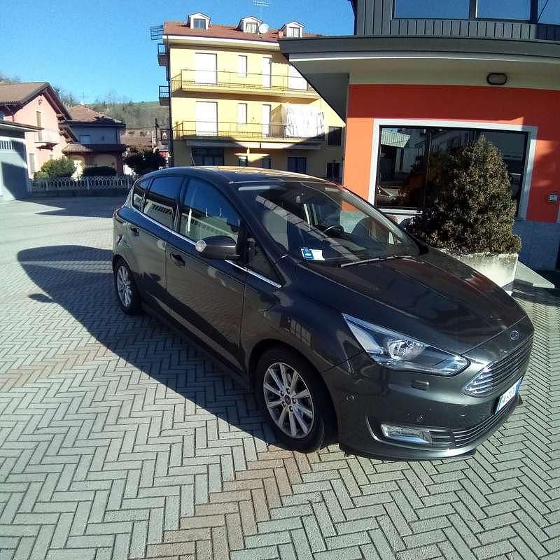 Usata Ford C-MAX Titanium 125 CV (91 kW) 2017 Grigio Monovolume