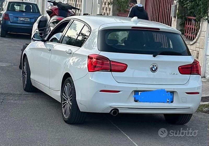 Usata BMW 118 2019 Bianco Utilitaria