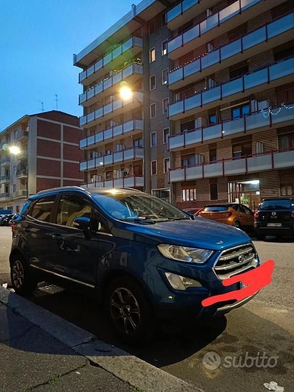 Usata Ford Ecosport 100 CV (73 kW) 2018 Blu SUV