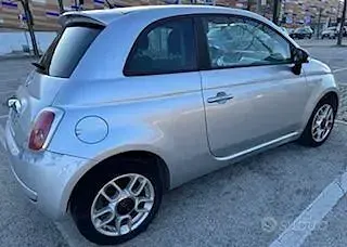 Usata Fiat 500 75 CV (55 kW) 2009 Grigio Cabrio