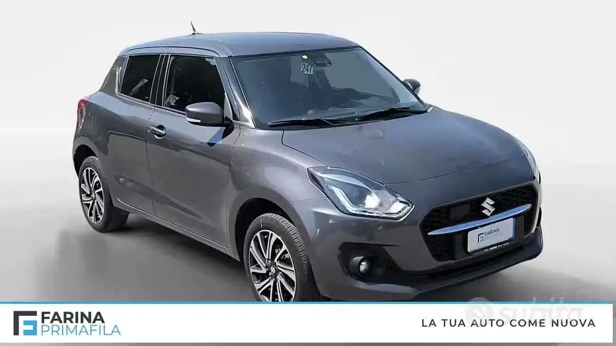 Usata Suzuki Swift 83 CV (61 kW) 2023 Grigio scuro Utilitaria