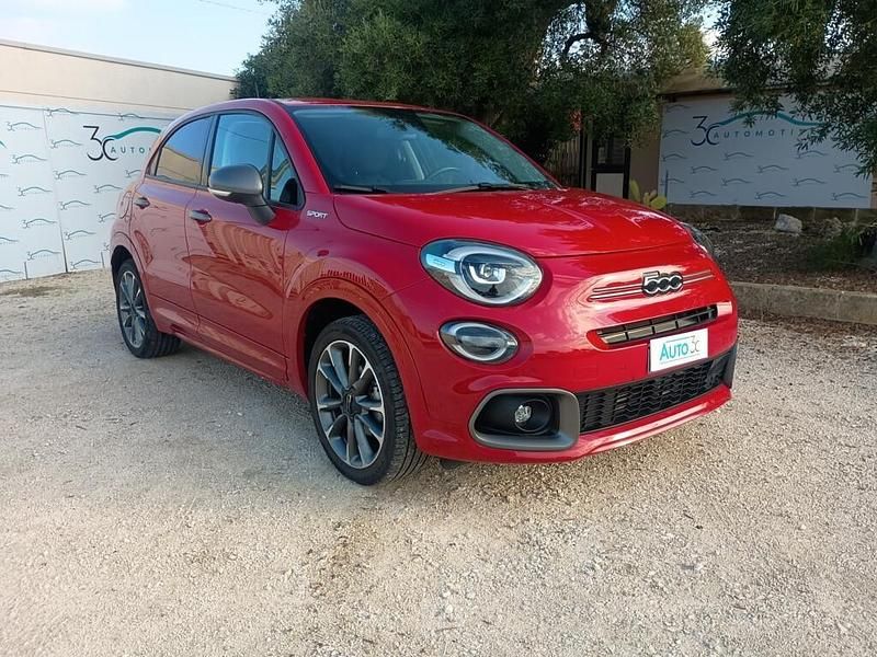 Rosso Usata 2024 Fiat 500X Sport SUV | 21.800 € (Molto cara) - Immagine 1/4