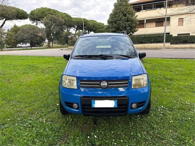 Usata Fiat Panda 4x4 Climbing 60 CV (44 kW) 2005 Blu/azzurro Utilitaria