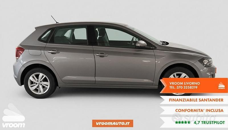 Usata VW Polo Business 65 CV (47 kW) 2019 Grigio Berlina