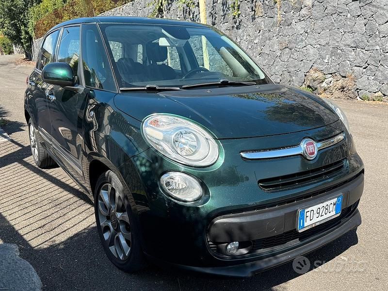 Usata Fiat 500L 95 CV (69 kW) 2016 Verde Monovolume