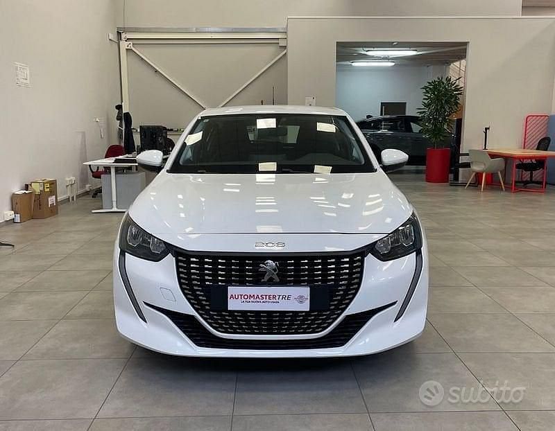 Usata Peugeot 208 Allure 75 CV (55 kW) 2021 Bianco Utilitaria