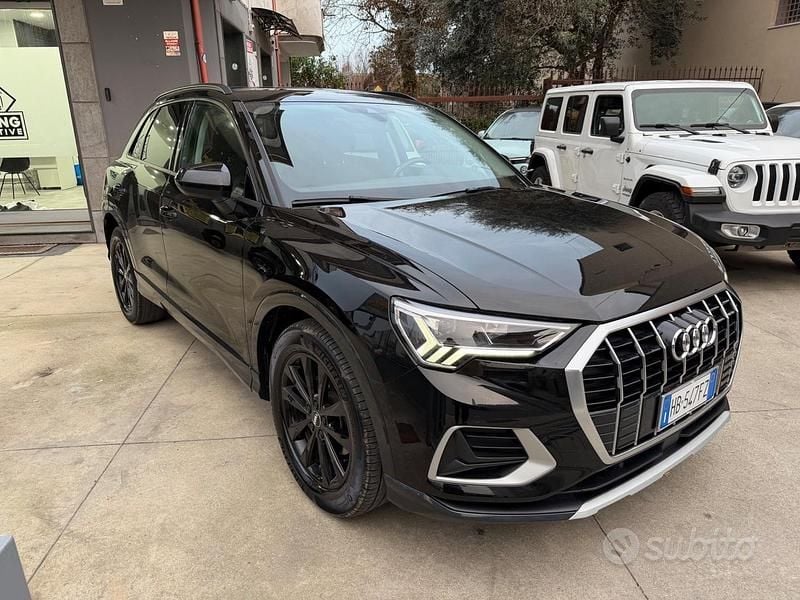 Usata Audi Q3 Advanced 150 CV (110 kW) 2020 Nero SUV