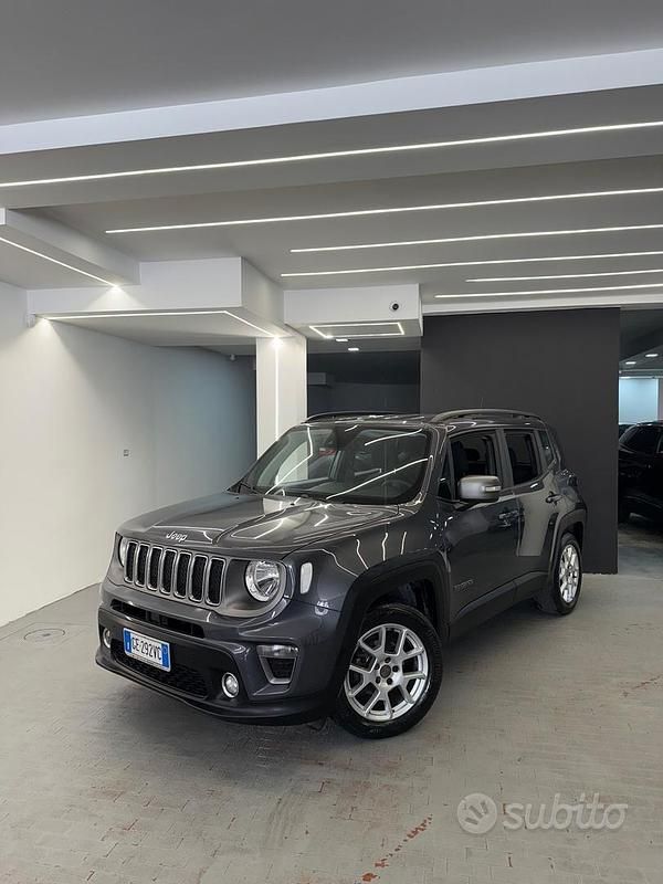 Grigio Usata 2021 Jeep Renegade Limited SUV | 16.490 € (Buon prezzo) - Immagine 1/4