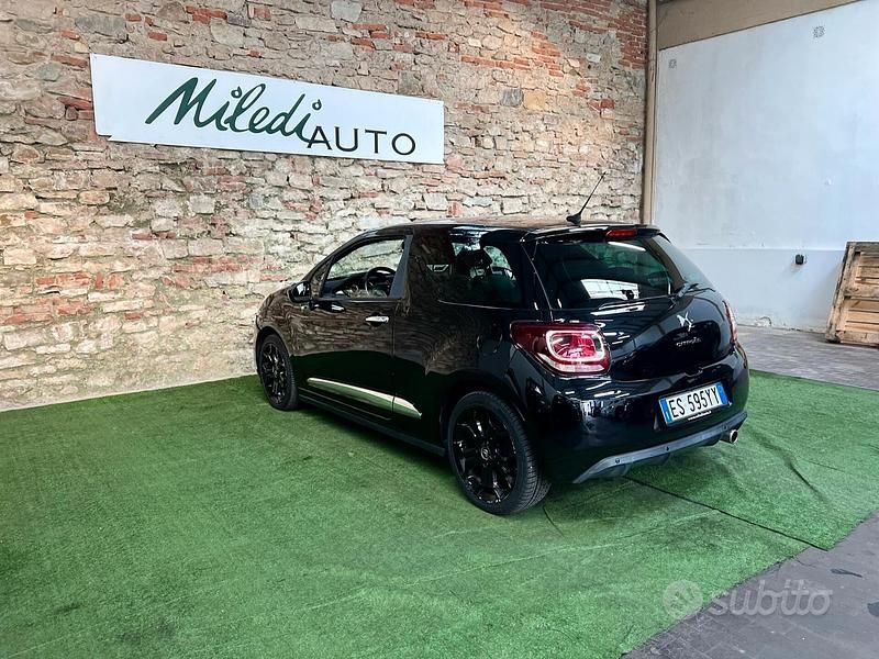 Usata DS Automobiles DS3 So Chic 82 CV (60 kW) 2014 Nero Coupé