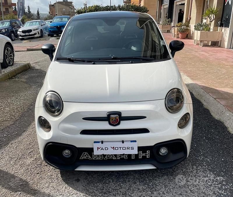 Usata Abarth 595 140 CV (102 kW) 2016 Bianco Berlina