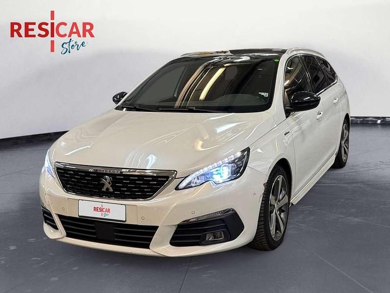 Usata Peugeot 308 GT-line 150 CV (110 kW) 2018 Bianco / tetto nero Station wagon
