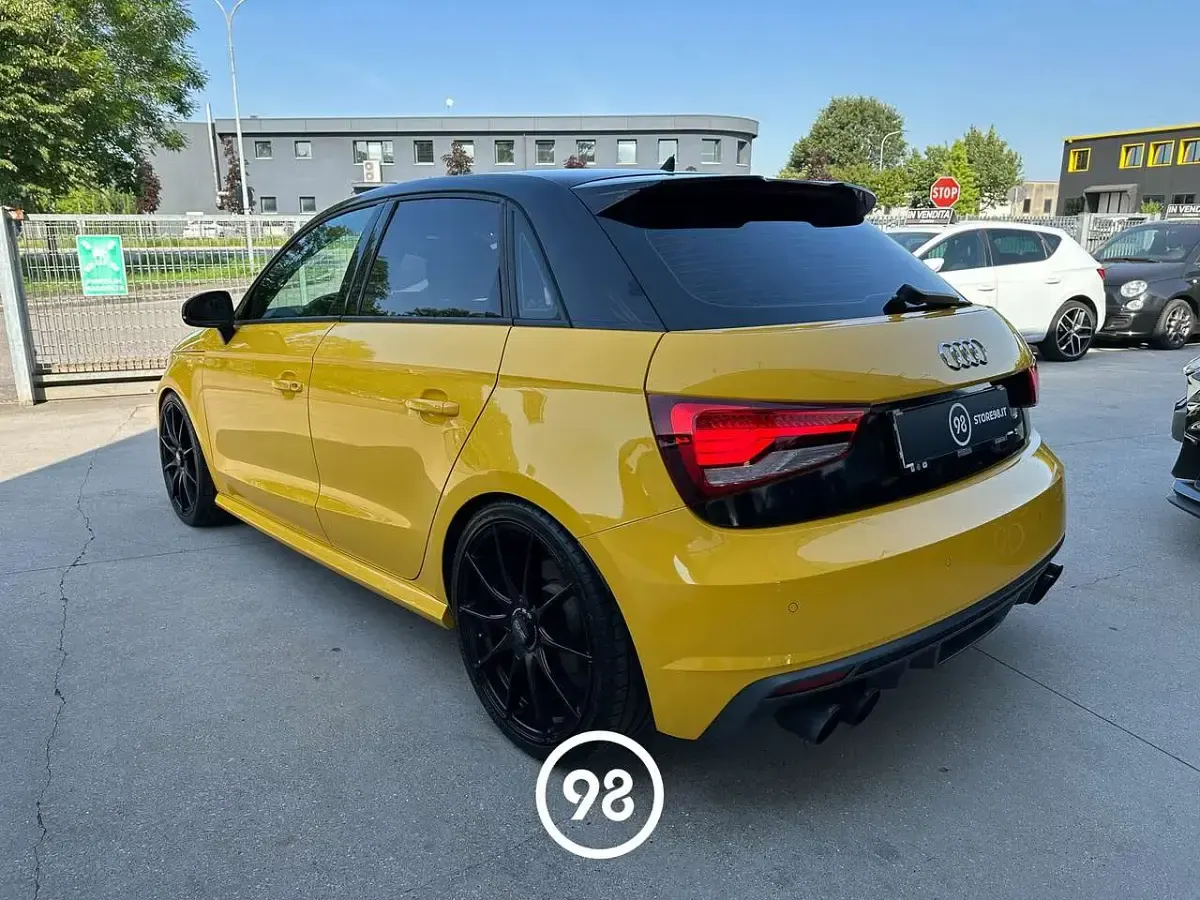 Usata Audi S1 Sportback 231 CV (169 kW) 2014 Giallo Utilitaria