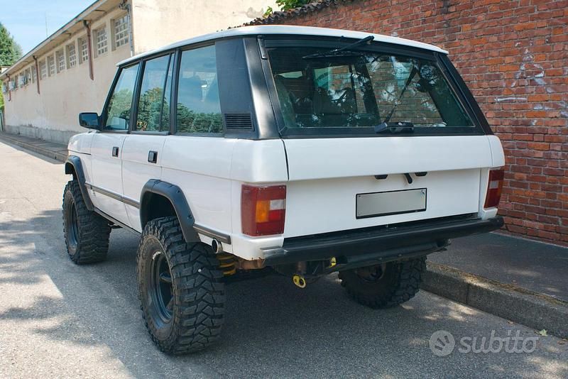 Usata Land Rover Range Rover Classic 163 CV (119 kW) 1987 Bianco Berlina