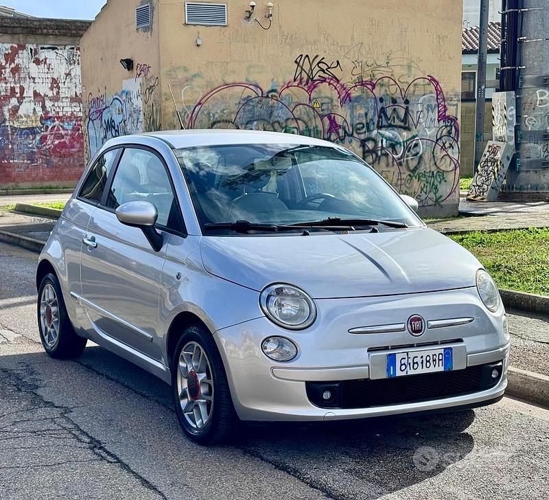 Usata Fiat 500 Sport 75 CV (55 kW) 2010 Grigio Berlina