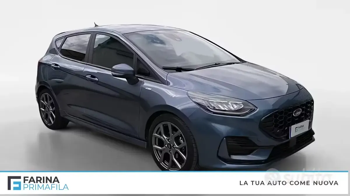 Usado Ford Fiesta ST-Line X 125 HP (91 kW) 2023 Azul Citadino