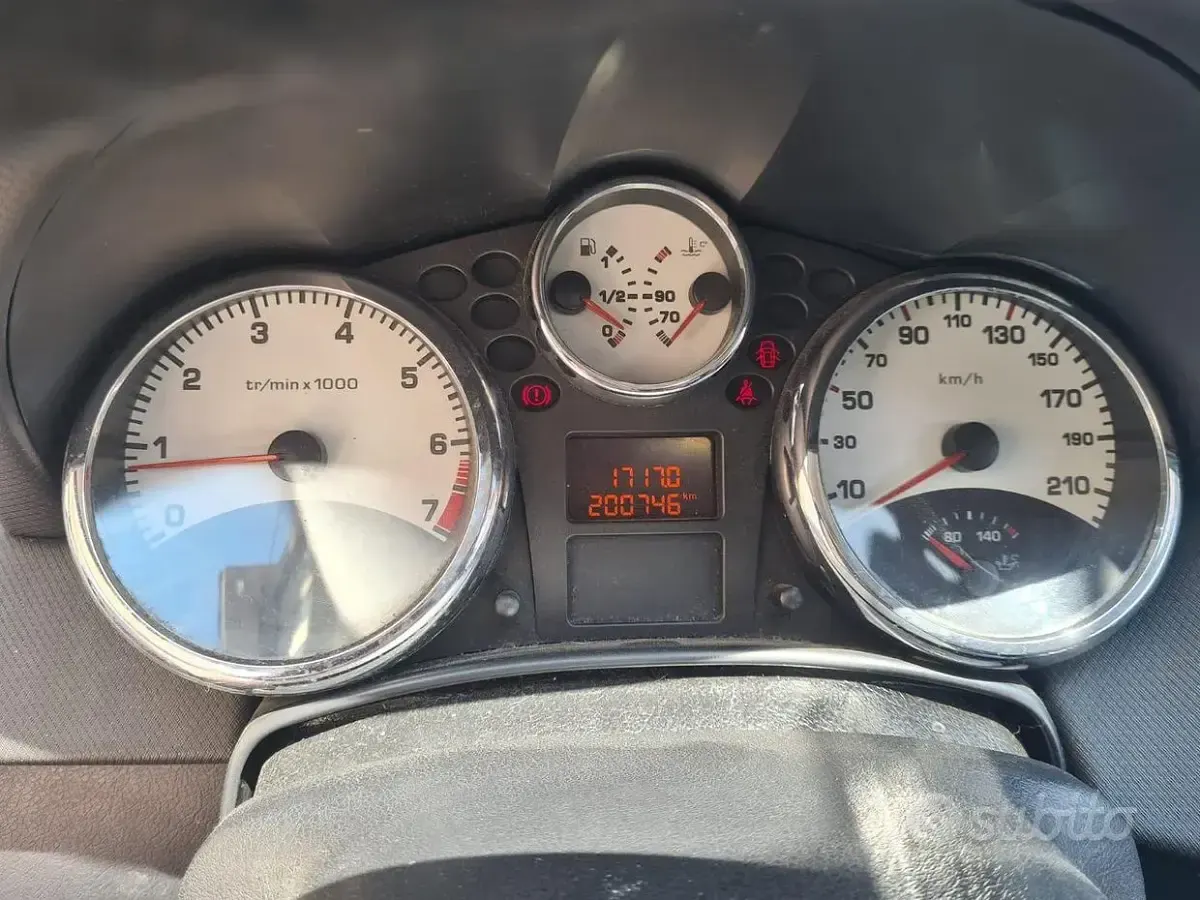 Usata Peugeot 207 150 CV (110 kW) 2007 Grigio Cabrio