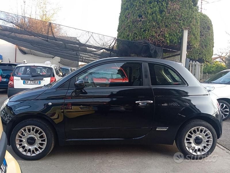Usata Fiat 500 Pop 69 CV (50 kW) 2008 Nero Berlina