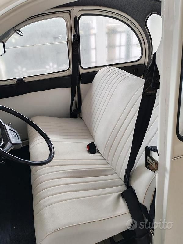 Usata Citroën 2CV 1970 Bianco Berlina