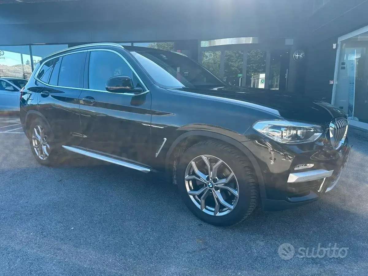 Usata BMW X3 xLine 190 CV (139 kW) 2019 Nero SUV