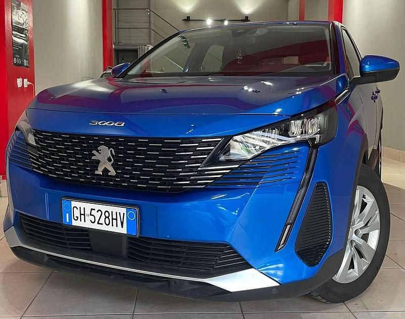 Usata Peugeot 3008 Allure 131 CV (96 kW) 2021 Blu/azzurro SUV