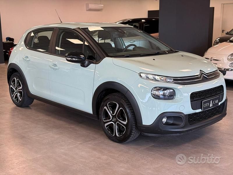 Begagnad Citroën C3 PureTech 82 HK (60 kW) 2018 Grön Halvkombi