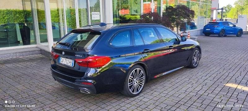 Usata BMW 520 M Sport 190 CV (139 kW) 2020 Blu scuro Station wagon