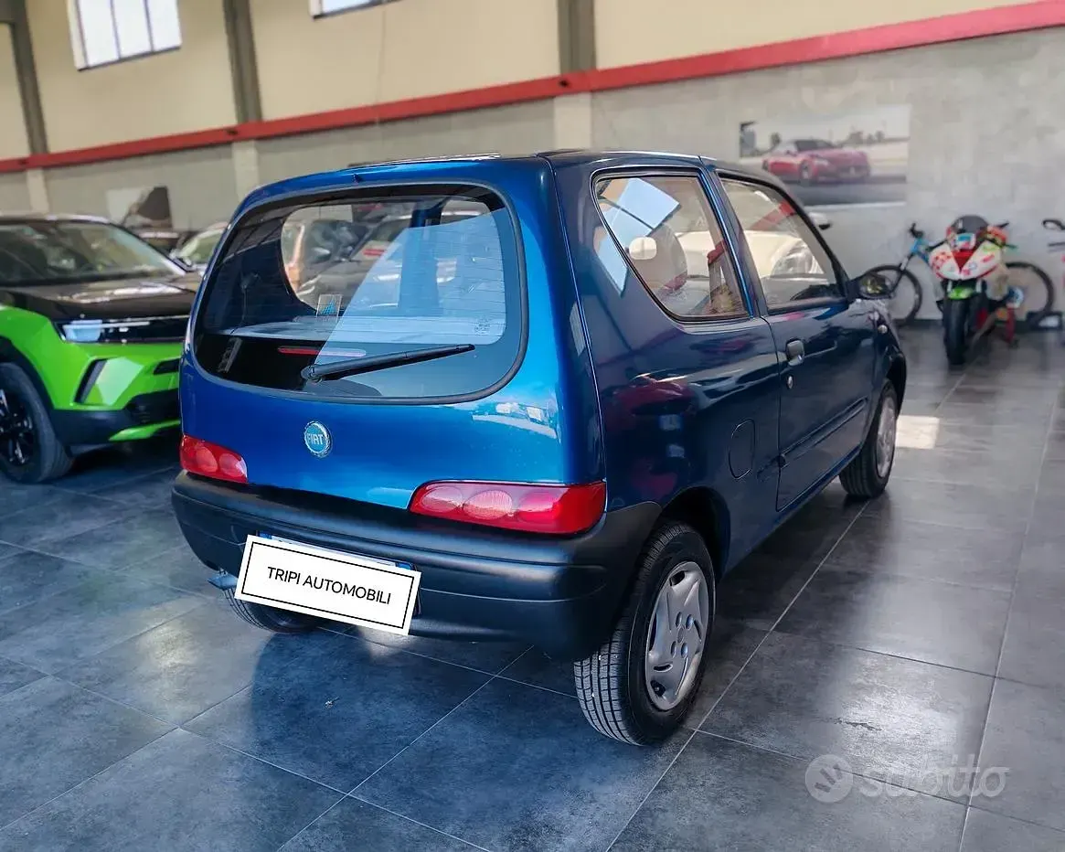 Usata Fiat Seicento 54 CV (39 kW) 2005 Blu Utilitaria