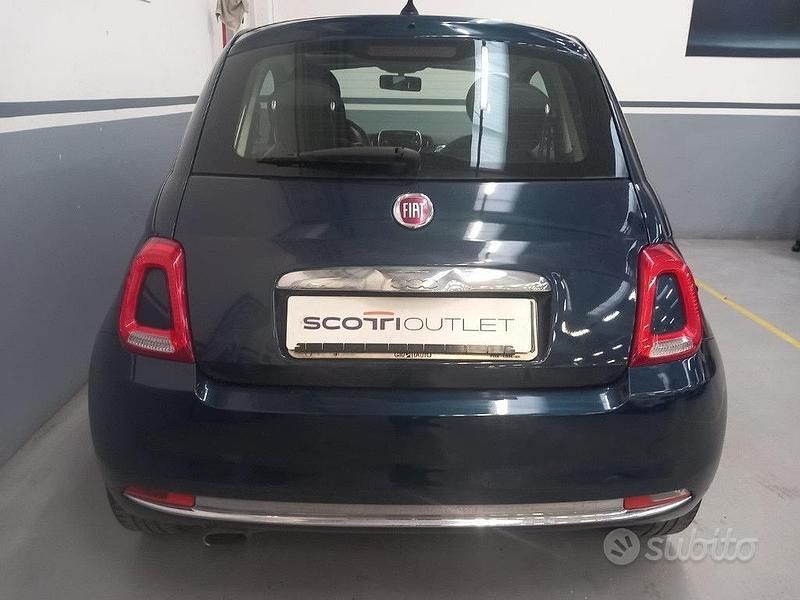 Usata Fiat 500 Lounge 69 CV (50 kW) 2017 Blu Berlina