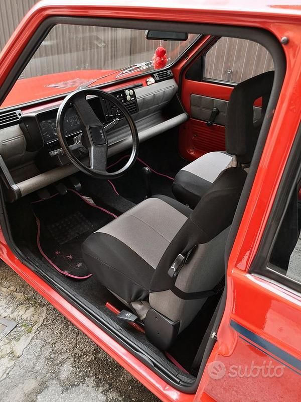 Usata Fiat Panda 1991 Rosso Utilitaria