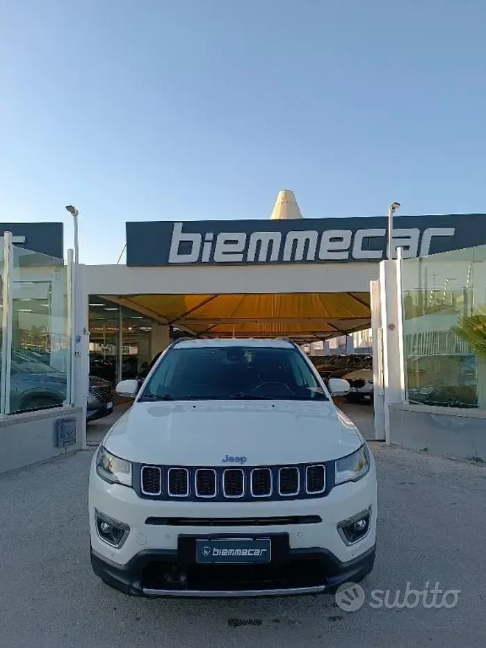 Usata Jeep Compass Limited 120 CV (88 kW) 2019 Bianco SUV