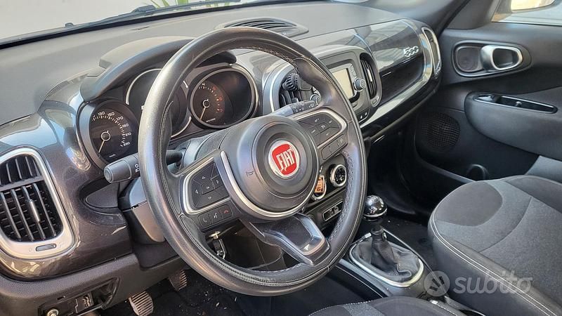 Usata Fiat 500L 95 CV (69 kW) 2018 Grigio Monovolume