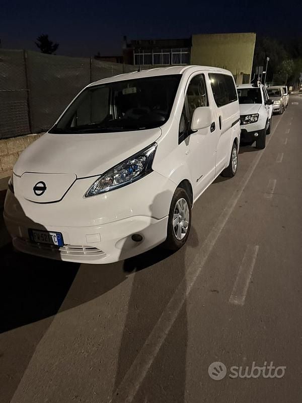 Usata Nissan e-NV200 2019 Bianco Monovolume