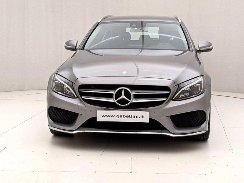 Usata Mercedes C220 Premium 170 CV (125 kW) 2015 Grigio Station wagon