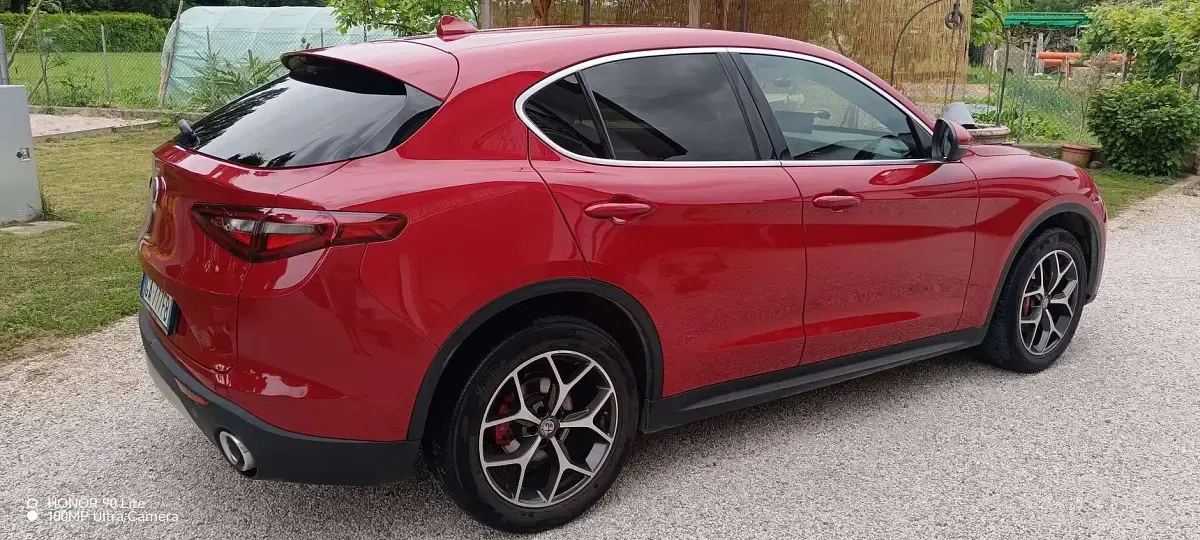 Usata Alfa Romeo Stelvio Tech Edition 190 CV (139 kW) 2019 Rosso SUV