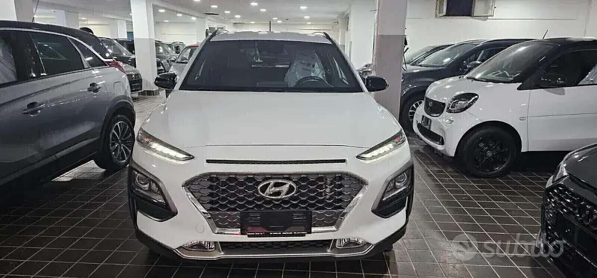 Usata Hyundai Kona Xpossible 136 CV (100 kW) 2020 Bianco SUV