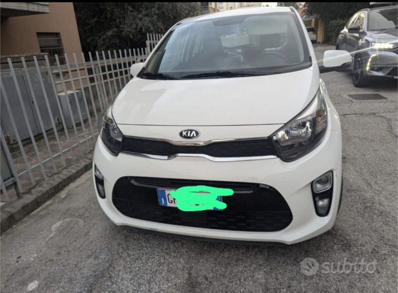 Usata Kia Picanto Comfort 67 CV (49 kW) 2021 Bianco Utilitaria