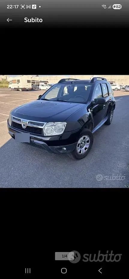 Usata Dacia Duster 107 CV (78 kW) 2011 Nero SUV