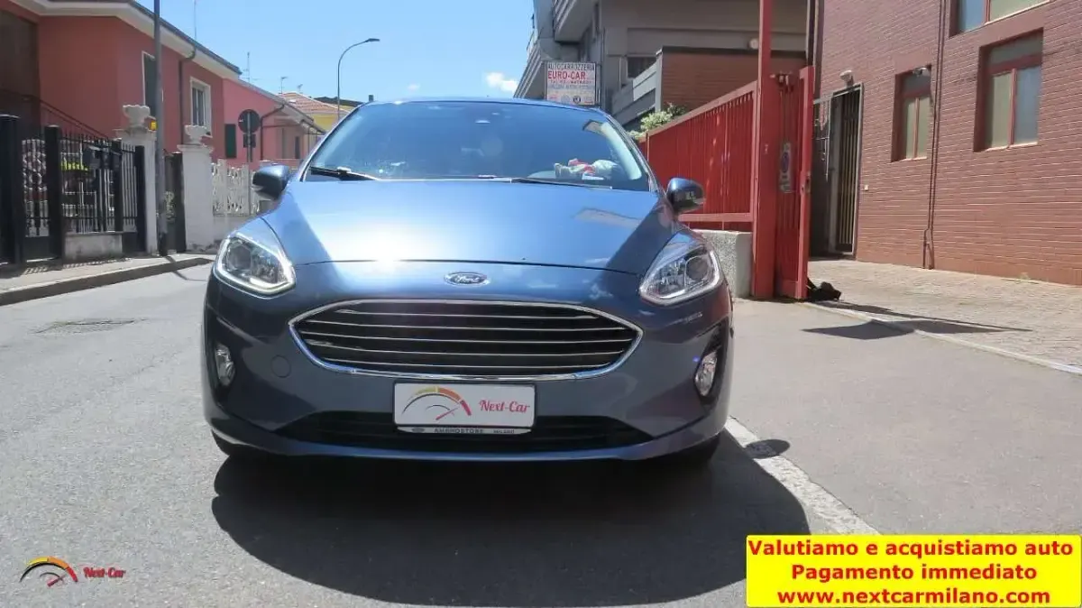 Usata Ford Fiesta Business Edition 86 CV (63 kW) 2019 Blu/azzurro Utilitaria
