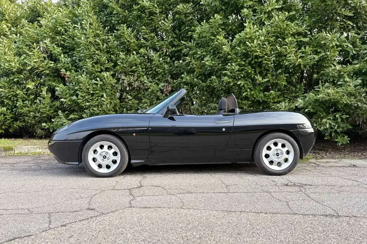 Usata Fiat Barchetta 131 CV (96 kW) 1999 Nero Cabrio