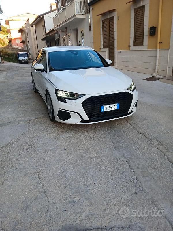 Usata Audi A3 2020 Bianco Berlina