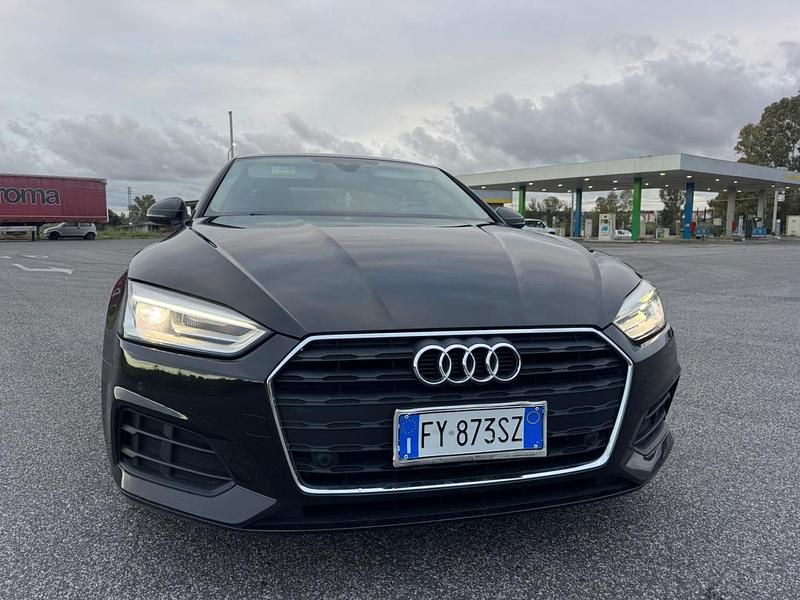 Usata Audi A5 190 CV (139 kW) 2020 Nero Coupé