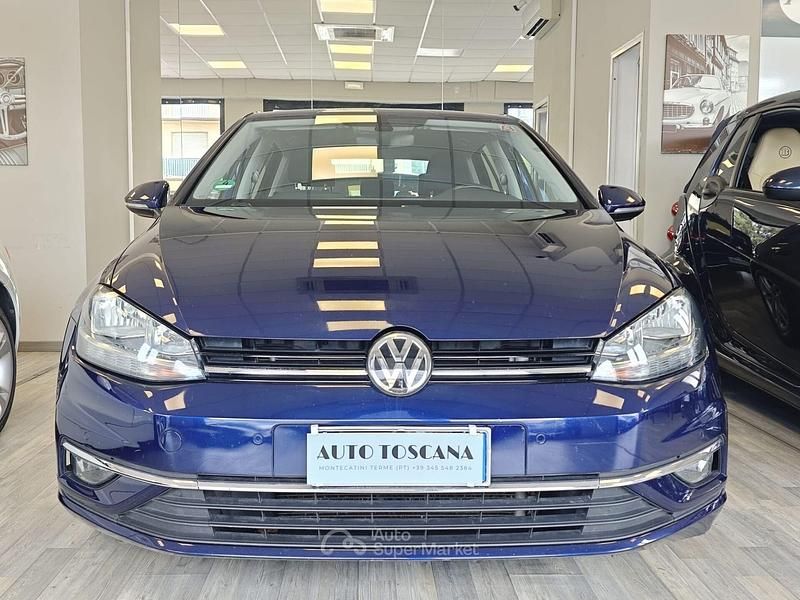 Usata VW Golf VII Business 116 CV (85 kW) 2019 Blu Berlina