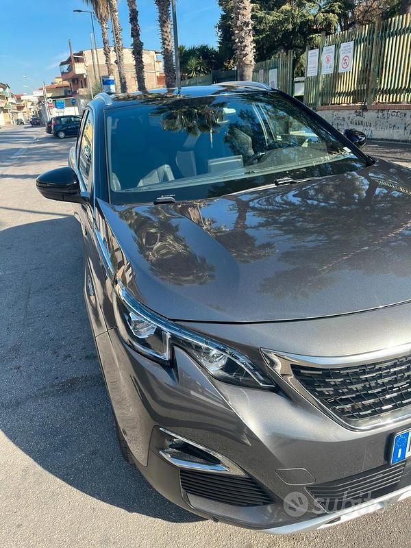 Usata Peugeot 3008 131 CV (96 kW) 2018 Grigio Berlina