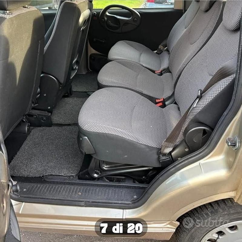 Usata Fiat Multipla Dynamic 103 CV (75 kW) 2007 Giallo Monovolume