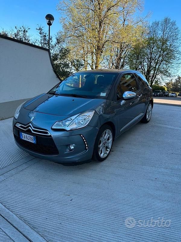 Usata Citroën DS3 90 CV (66 kW) 2010 Grigio Utilitaria