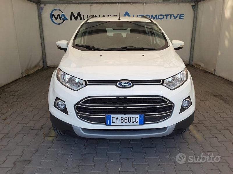 Usata Ford Ecosport Titanium 90 CV (66 kW) 2015 Bianco SUV